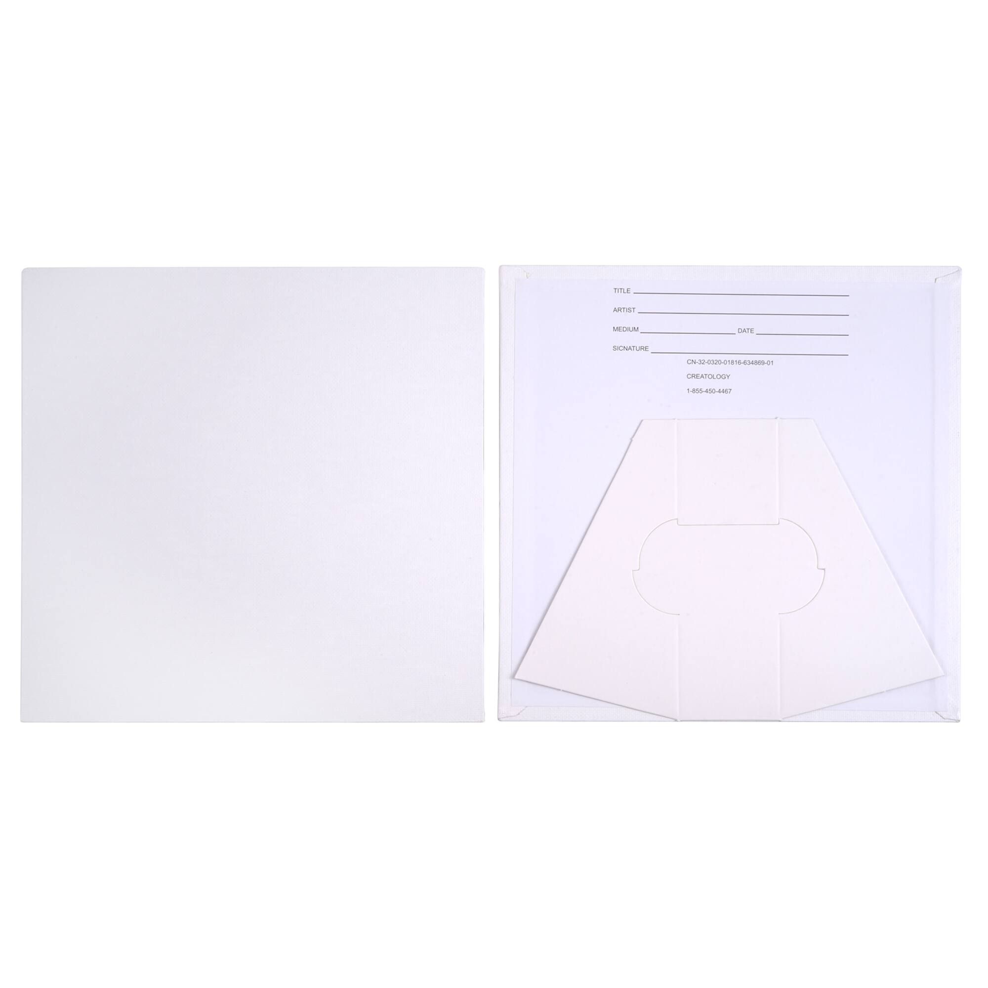 5 Pack 8" x 8" Canvas Panel by Creatology™